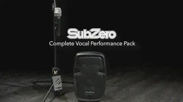 SubZero Complete Vocal Performance Pack | Gear4music