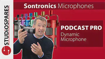 Sontronics PODCAST PRO Supercardioid Dynamic Microphone