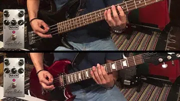 "Ace of Spades" - Motörhead || Bass and Guitar cover || MXR M75 Super Badass Distortion