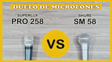 Superlux Pro 258 ou Shure SM 58  -  Qual é o melhor microfone pra você ?