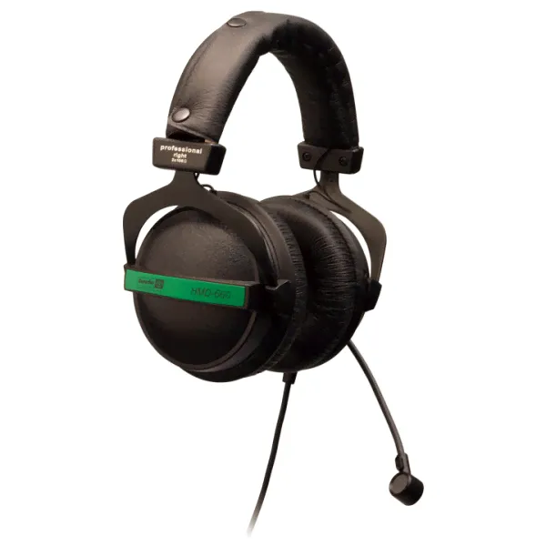 Superlux HMD660 профессиональная гарнитура со встроенным динамическим микрофоном. Витой кабель 3 м, без разъёмов (Арт: HMD660-03)-0