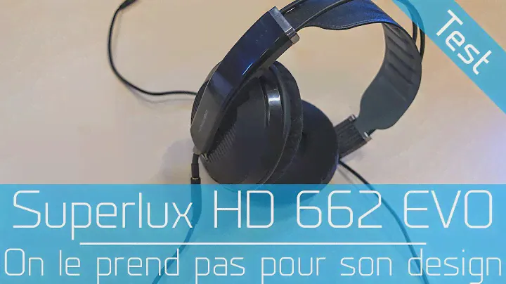 Test : Superlux HD 662 EVO - Une référence à 30€