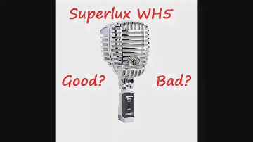 Superlux  WH5 Microphone  Test and Evaluation......it's UNIQUE!