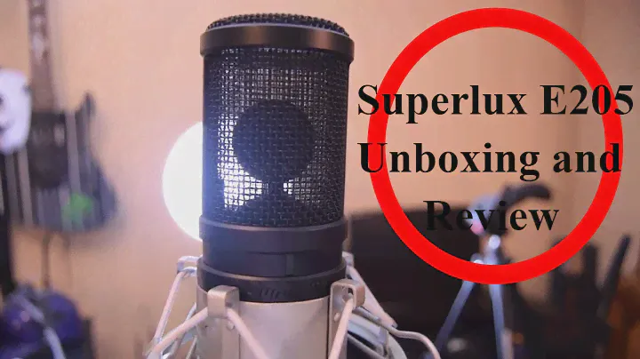 Superlux E205 Unboxing And Review - New Toy Day