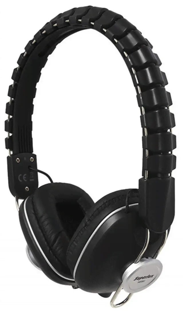 Наушники супра-ауральные, съёмный кабель 1м Superlux HD581 Black