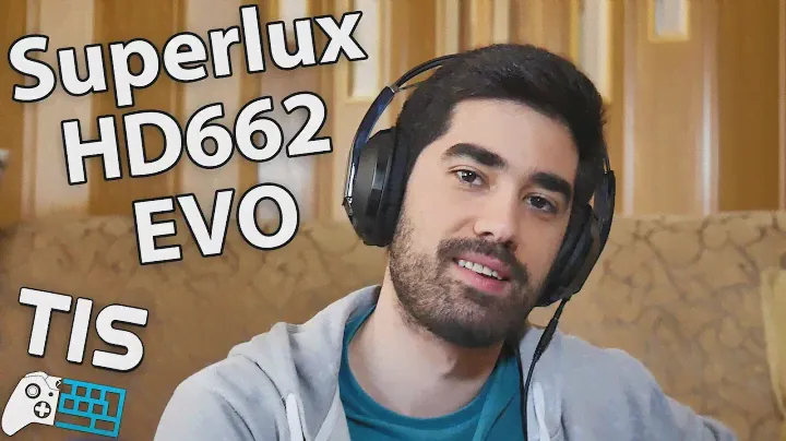 Superlux HD662 EVO Studio Headphones - Unboxing & Test (Greek)