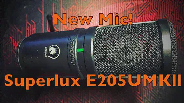 SUPERLUX E205UMKII ( Recenze a srovnání )