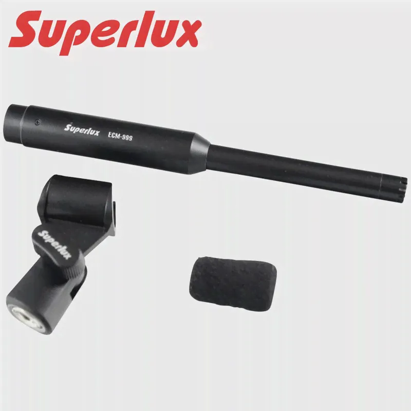 🛍 Высоконадежный Профессиональный измерительный микрофон Superlux ECM999 ECM-999, конденсаторный испытательный микрофон-0